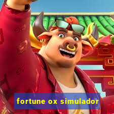 fortune ox simulador